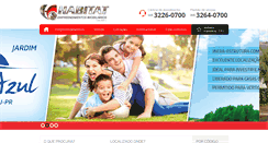 Desktop Screenshot of construtorahabitat.com.br